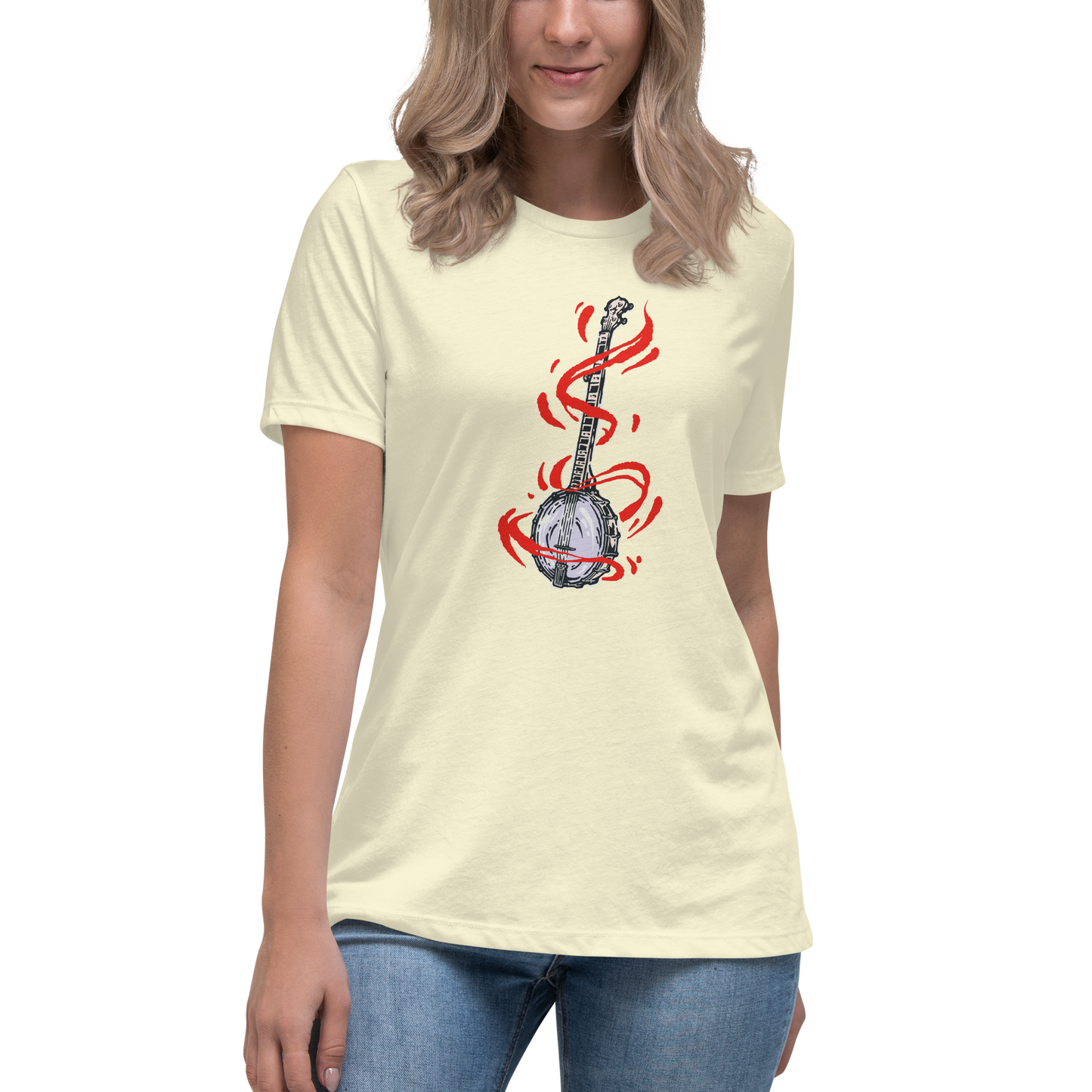 Banjo Power | Energy - Women's Relaxed T-Shirt