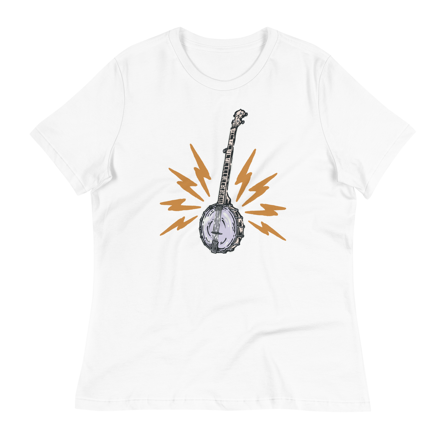 Banjo Power | Lightning - Women's Relaxed T-Shirt