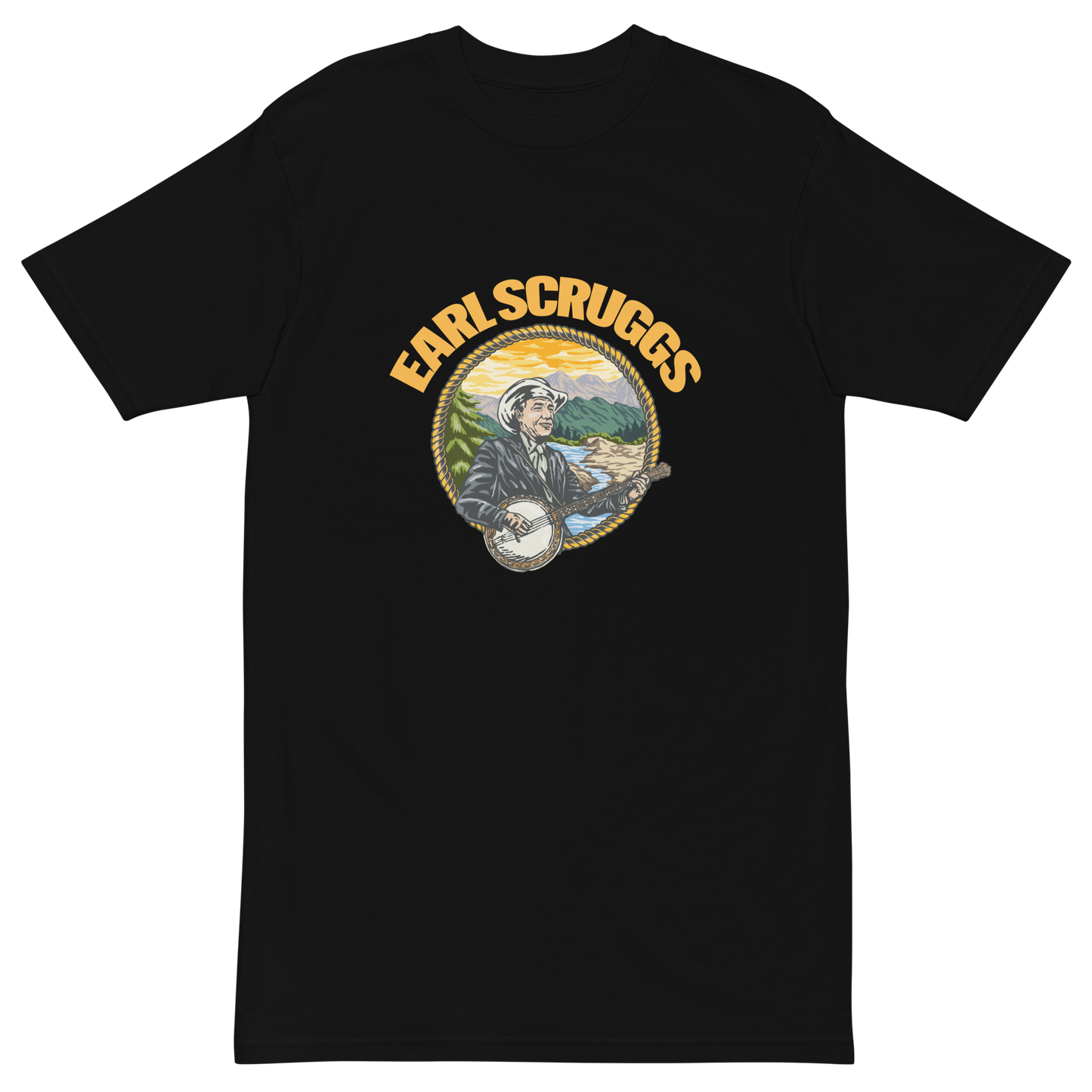 Earl Scruggs Tribute - Heavyweight T-Shirt