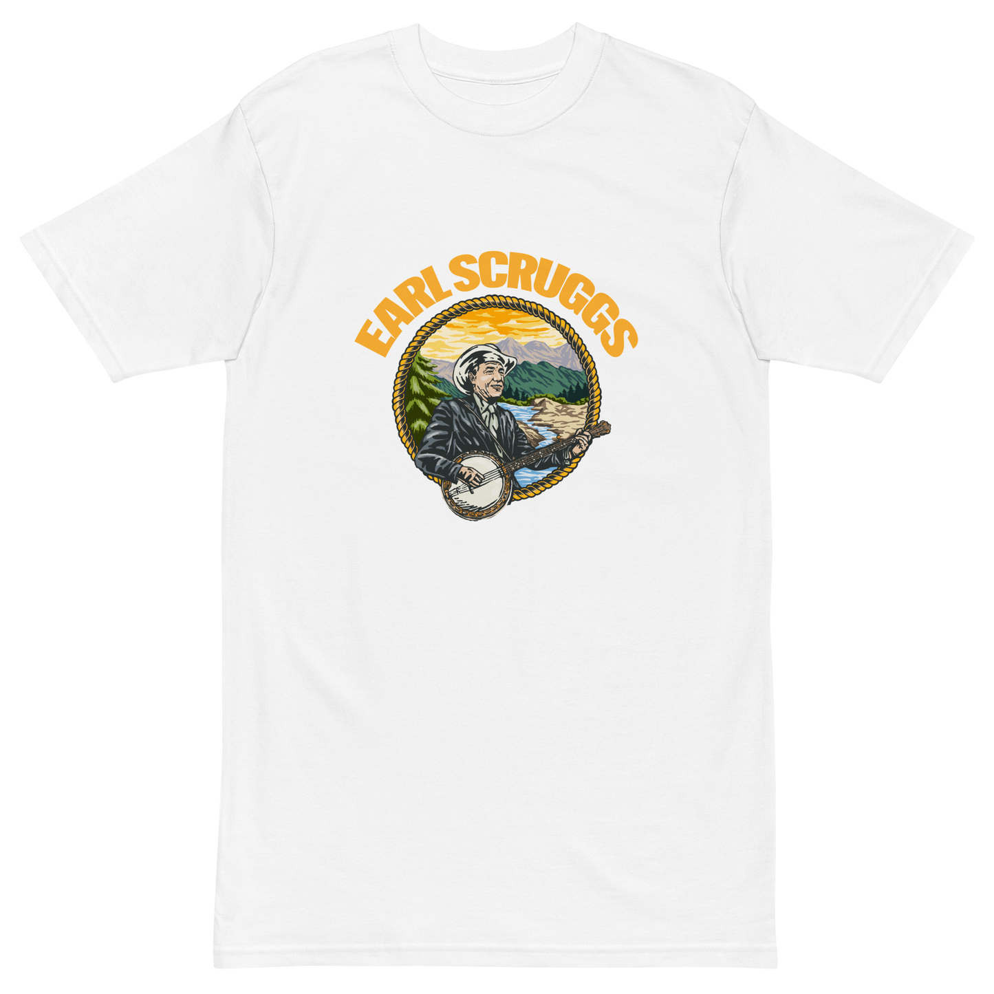 Earl Scruggs Tribute - Heavyweight T-Shirt