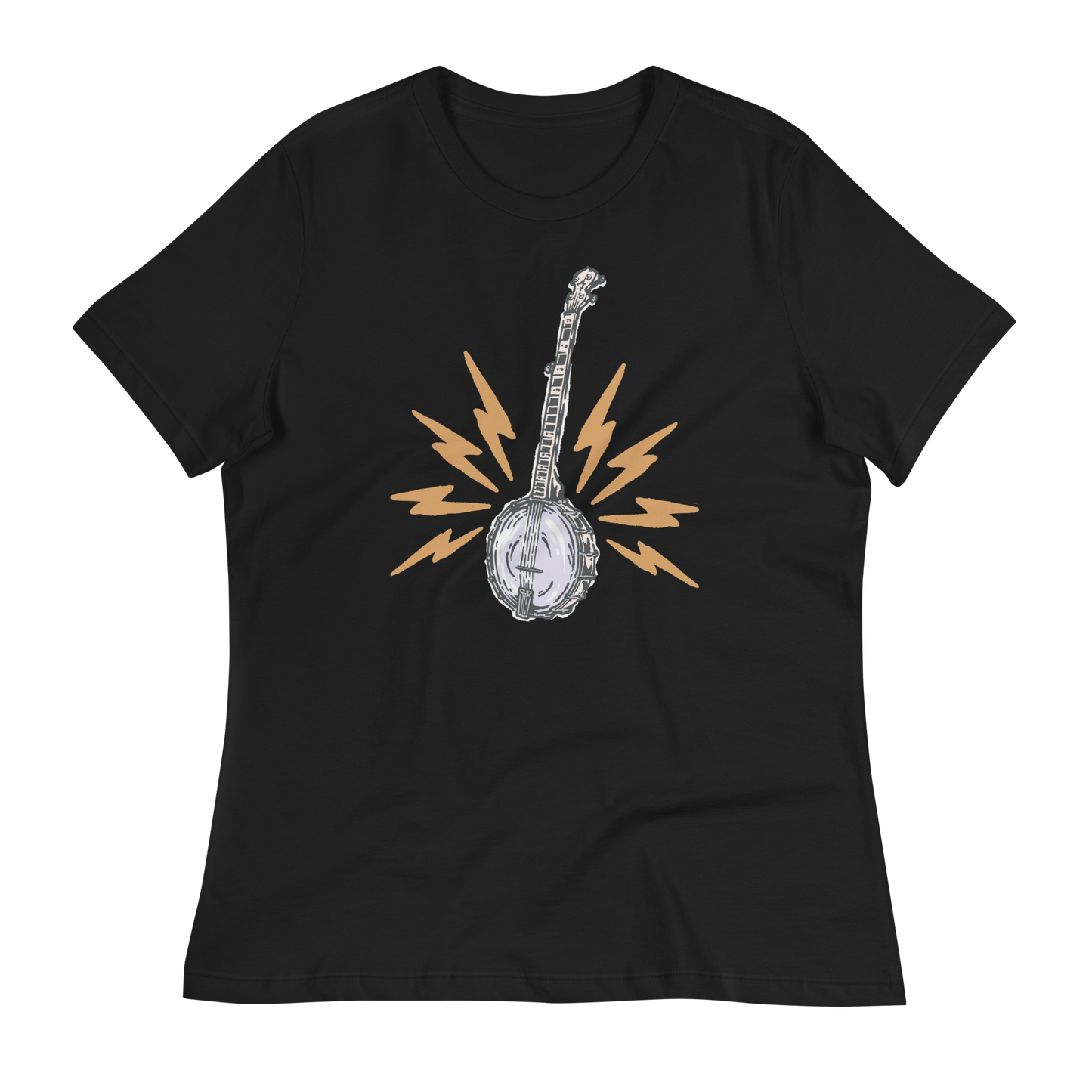 Banjo Power | Lightning - Women's Relaxed T-Shirt