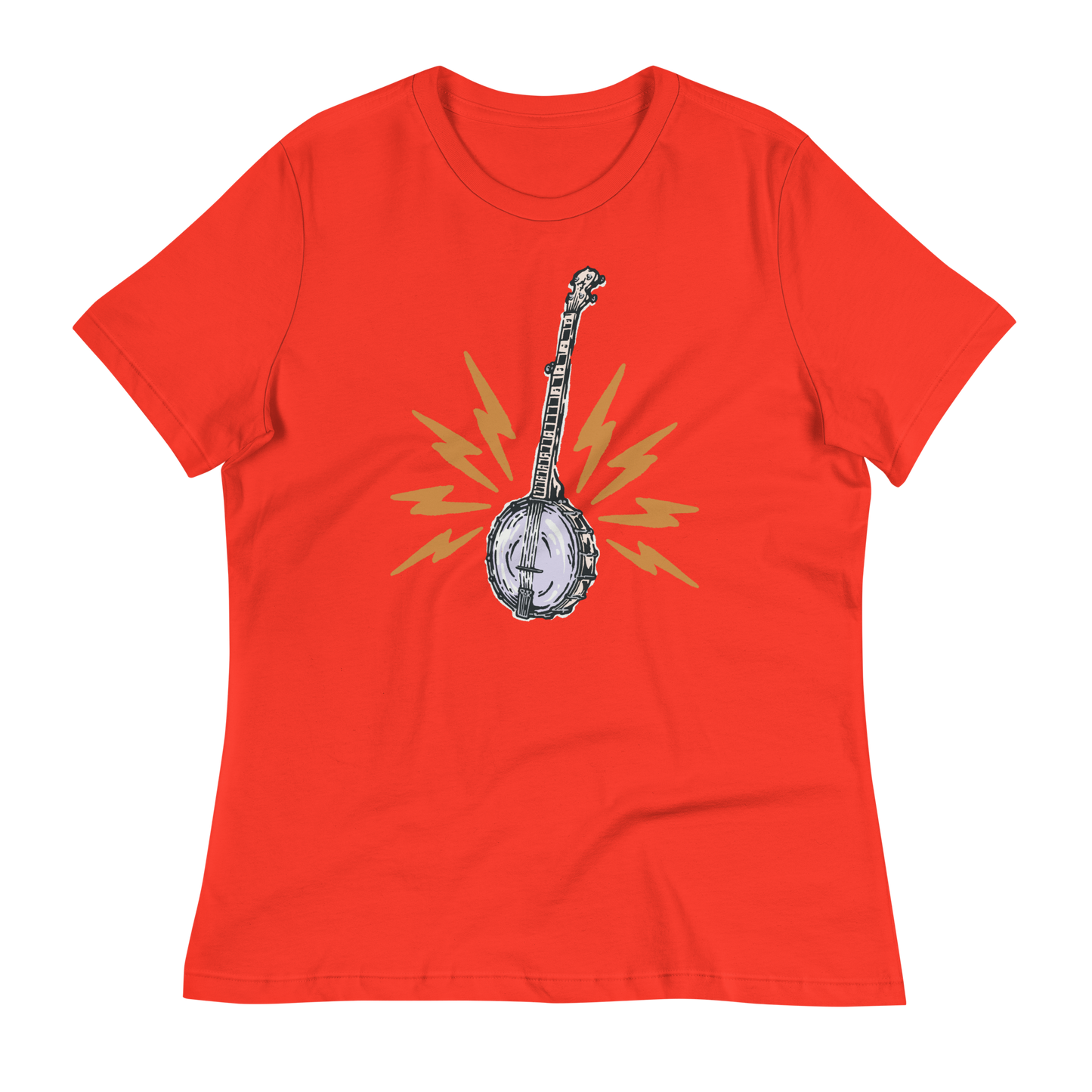 Banjo Power | Lightning - Women's Relaxed T-Shirt